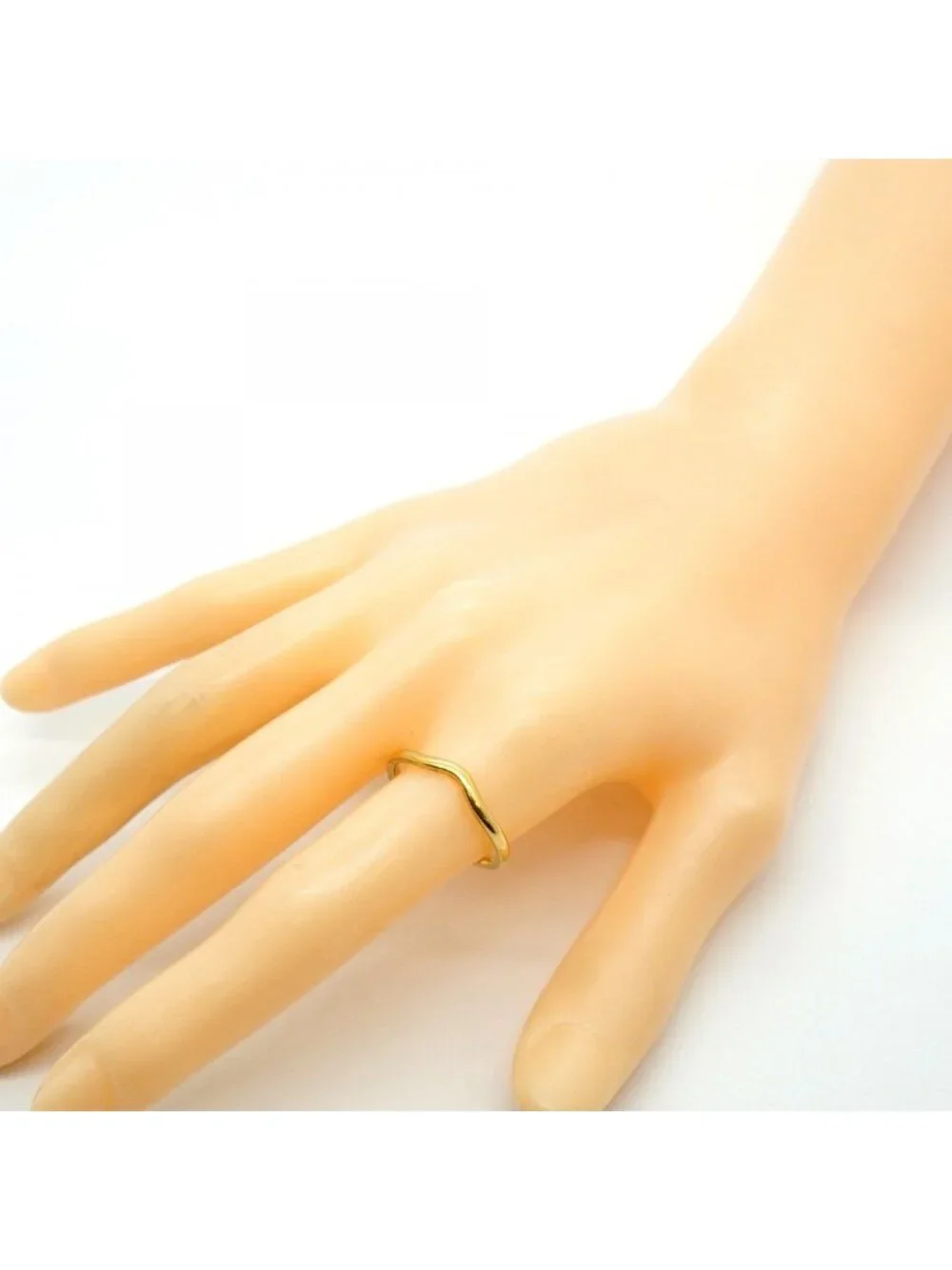 Tiffany & Co Ring Curved Band 18k Yellow Gold